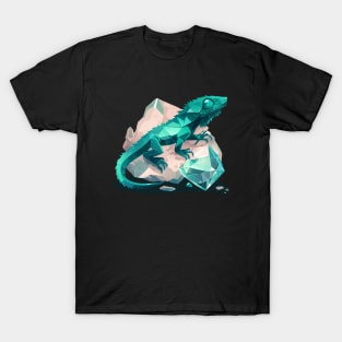 Green Crystal Lizard T-Shirt